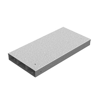 Кабельный короб трехканальный 250х48х3000 (1,2 мм) Ostec