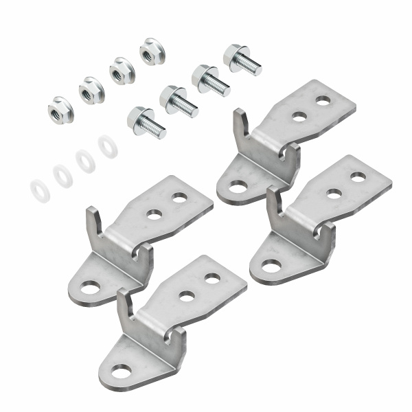 Кронштейны для настенного крепления для навесных и клеммных корпусов, 4 шт. DKC