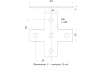 STRUT-пластина Х-образная 5 отверстий HDZ EKF