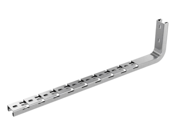 Легкая консоль для пров. лотка осн.600 мм, толщ.2,5 мм DKC