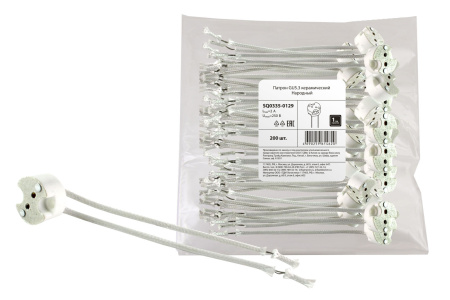 Патрон GU5.3 керамический Народный TDM