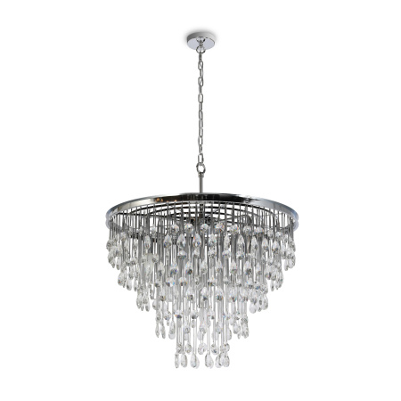 Подвесной светильник 9*E14 40Вт Хром IP20 Linn MOD091PL-09CH Maytoni