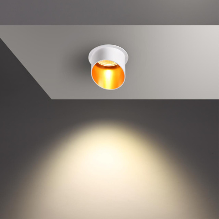 Встр.св-к IP20 GU10 50W 220V BUTT белый C NOVOTECH