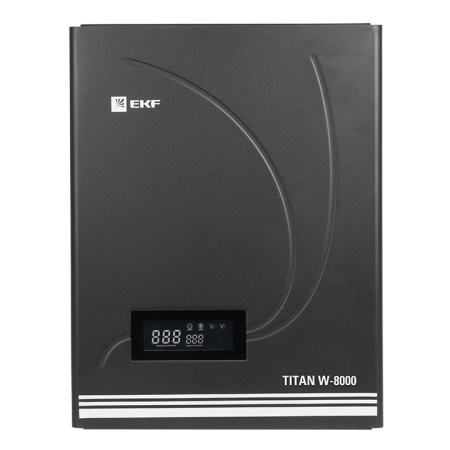 Стабилизатор напряжения настенный TITAN W-8000 PROxima EKF