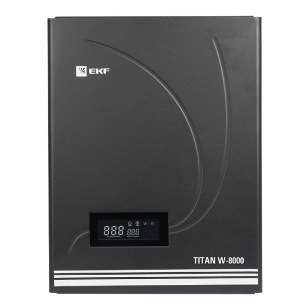 Стабилизатор напряжения настенный TITAN W-8000 PROxima EKF