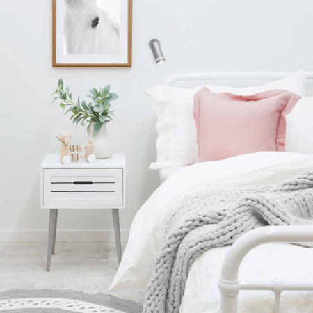 Настенный светодиодный светильник 7Вт 4200К серебряный IP20 Glory SW (a043958) Elektrostandard