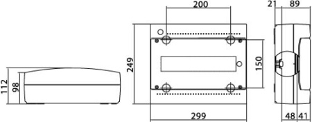 ЩРн-П-12, IP41, белый, с усиленным клеммным блоком 1х87312 DKC