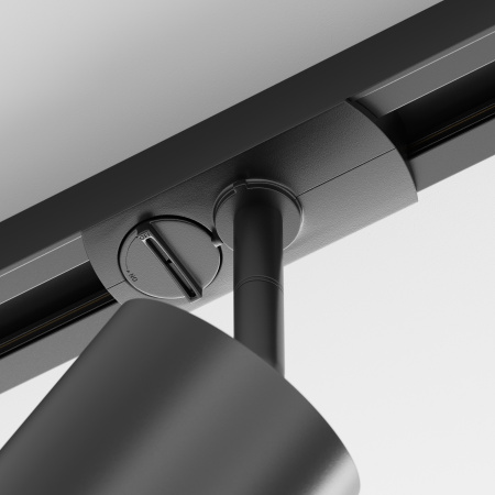 Трековый светильник LED 5Вт Черный IP20 Single phase track system Unity TR085-1-5W3K-B Technical Maytoni