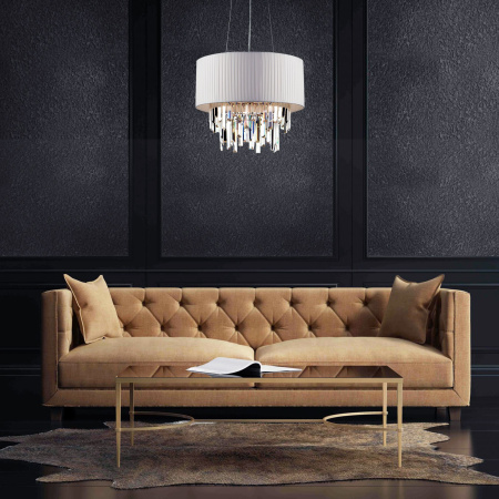 Умный подвесной светильник 6*E14 40Вт хром IP20 Amantea (10122/6 хром) Eurosvet