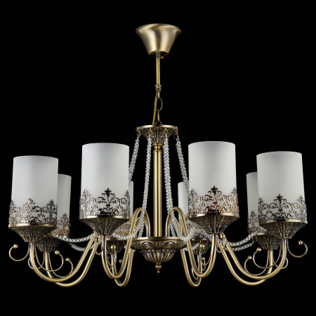 Люстра 8*E14 60Вт Бронза IP20 Sherborne FR2563-PL-08-BZ Freya