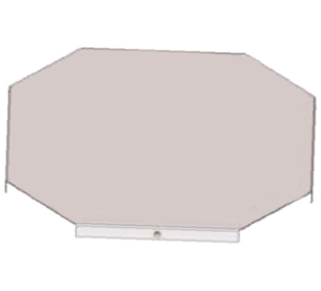 Крышка к крестообразному лотку замковому КЛКЗ 300 УХЛ1 оцинкованный лист, S1,0