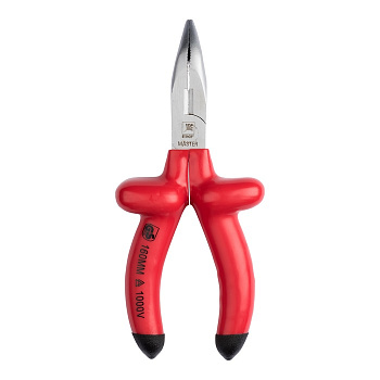 Длинногубцы изогнутые Master 160 мм 1000В Basic EKF