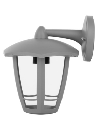 Светильник садово-парковый "СИТИ" НБУ 07-60-004 У1 6-ти гранник настенный вниз серый TDM