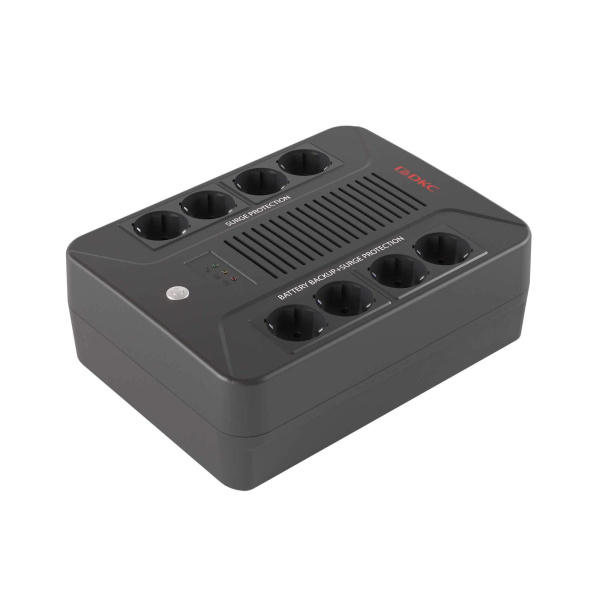 Линейно-интерактивный ИБП ДКС серии Info PDU, 800 ВА/480 Вт,1/1,8xSchuko, 1x8Aч DKC