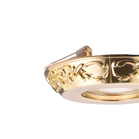 Встраиваемый светильник 1*GU10 50Вт Золото IP20 Metal Classic DL300-2-01-G Maytoni