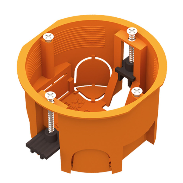 Коробка установочная ГСК 80-0600-2С стойкая к горению (ПВ-2) 68х45 (200шт/кор) Промрукав