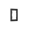 Рамка пластиковая Voltum S70 на 1 пост, (графит)