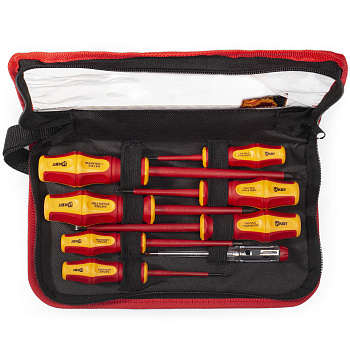 Набор отверток диэлектрических КВТ "Профи" НИО-08