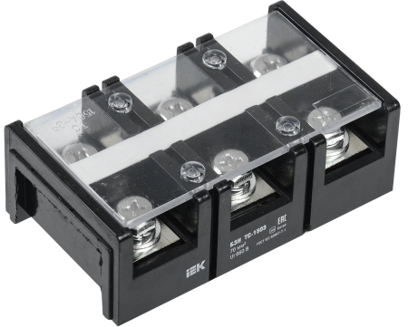 Блок зажимов наборный БЗН ТС-1503 70мм2 150A 3 пары IEK