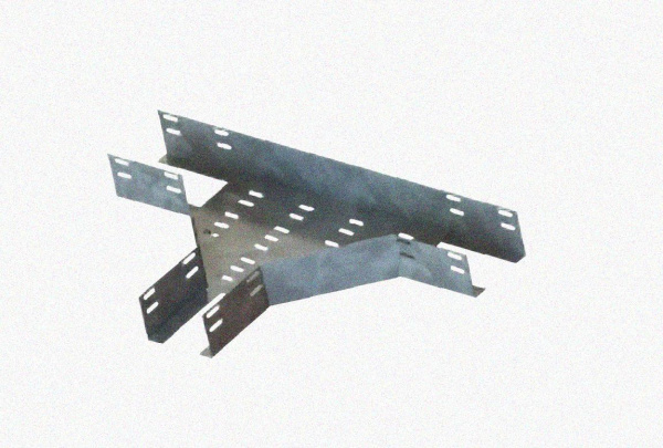 Лоток тройниковый перфорированный ОТ 100х50 У3, окрашенный, S1,0