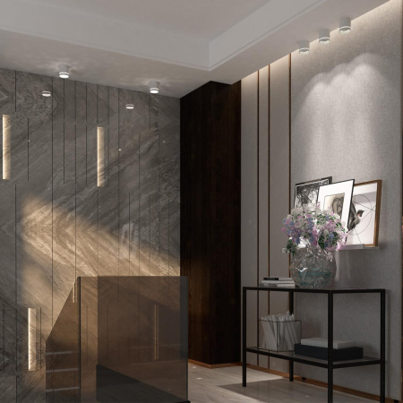 Св-к накл.IP20 LED 4000K 12W 220V ARUM белый NOVOTECH