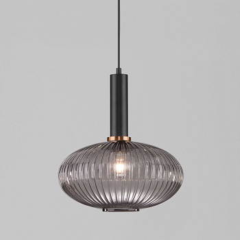 Подвесной светильник 1*E27 40Вт черный IP20 (50183/1 дымчатый) Eurosvet