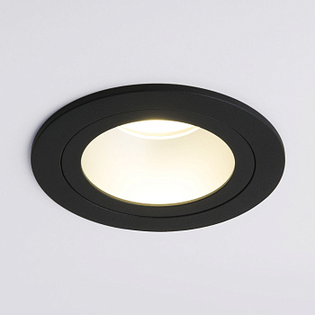 Встраиваемый точечный светильник GU10 серебряный IP20 (a053354) Elektrostandard