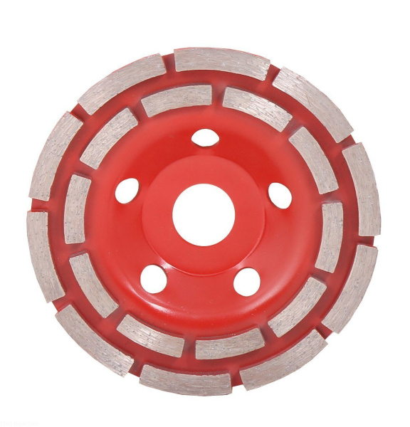 Чашка алмазная 125 Сегментная двухрядная TCW153 Trio-Diamond