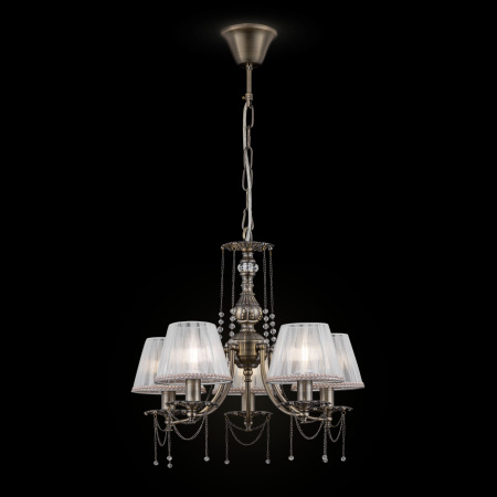 Люстра 5*E14 40Вт Латунь IP20 Rapsodi RC305-PL-05-R Maytoni