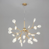 Умный подвесной светильник 27*G4 3Вт перламутровое золото IP20 Foglia (341 золото / белый) Bogate's