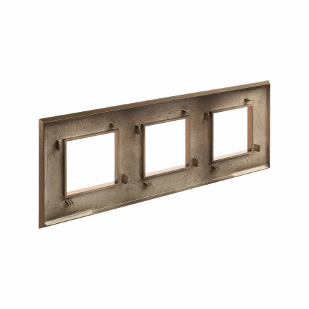 Рамка "Avanti", "Золотистый жемчуг", 3 поста (6 мод.) DKC