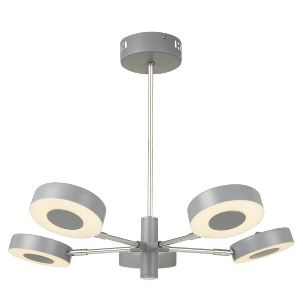 Люстра 55Вт 4000K Серый IP20 Gabby FR6009PL-L55GR Freya