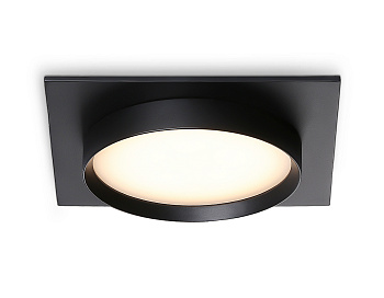 Светильник встраиваемый TN5231 BK черный GX53 110*110*35 Ambrella Light