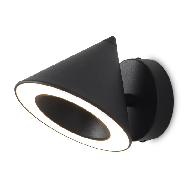 Настенный светильник (бра) LED 7Вт Черный IP20 Etro FR6141WL-L7B Freya