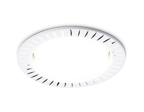 Встраиваемый точечный светильник G816 W белый GX53 Ambrella Light