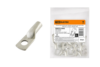 Наконечник кабельный медный луженый под опрессовку ТМЛ 50-12-12 ГОСТ 7386-80 TDM