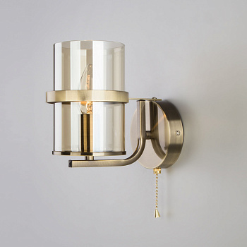 Классическое бра 1*E14 60Вт античная бронза IP20 Coppa (60085/1 античная бронза) Eurosvet