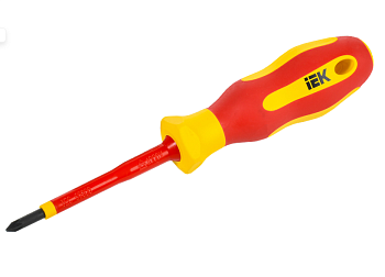 Отвертка диэлектрическая PZ1х80 Т2 IEK