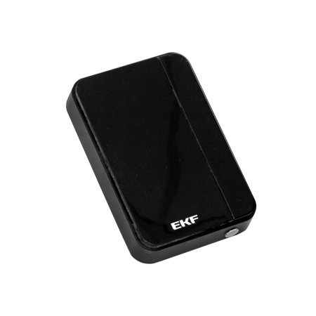 Звонок беспр, в розетку Classic (230В, черный, 51 мелод, с индик, 4 ур)  EKF