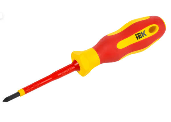 Отвертка диэлектрическая PZ1х80 Т2 IEK