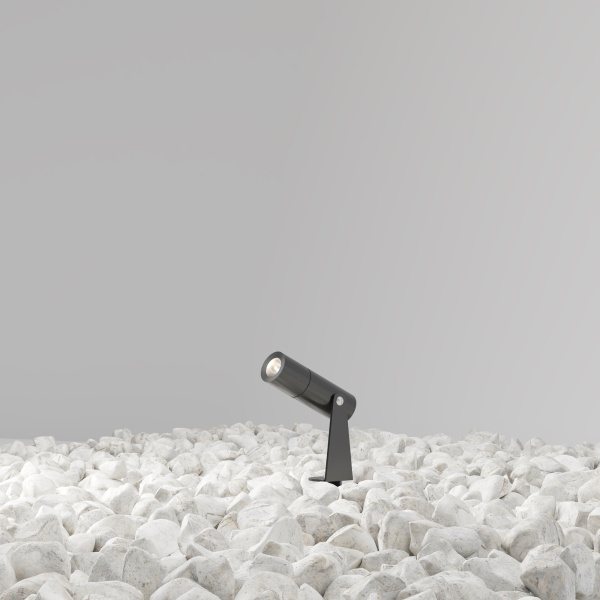 Ландшафтный светильник 2Вт 3000К Графит IP65 Bern O050FL-L2GF3K Outdoor Maytoni