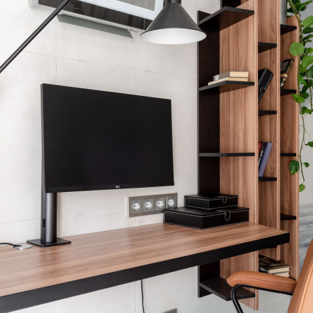 Hammer Рамка на 4 поста (серебряный) Werkel