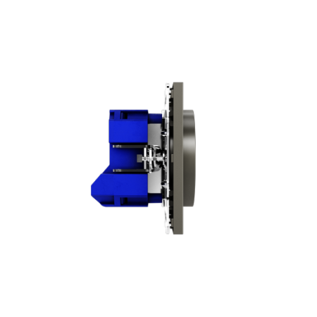Светорегулятор встраиваемый Voltum S70 поворотно-нажимной 600 Вт, (шелк)