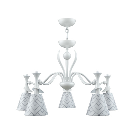 Люстра 5*E14 40Вт Матовый Белый IP20 Modern 2 M3-05-WM-LMP-O-16 Maytoni