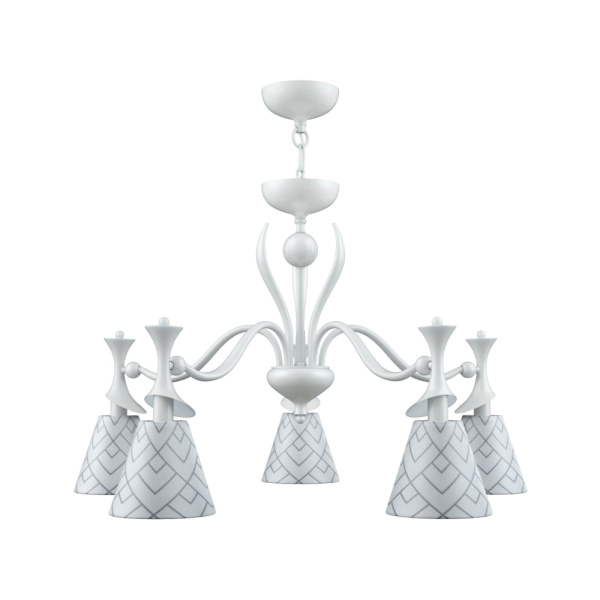 Люстра 5*E14 40Вт Матовый Белый IP20 Modern 2 M3-05-WM-LMP-O-16 Maytoni