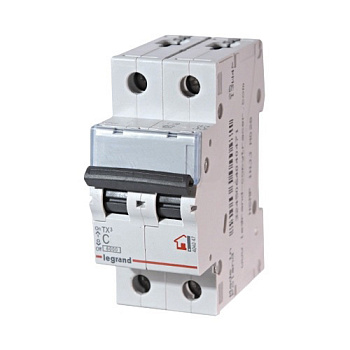 Выключатель автоматический ВА МОД 2П 32А С 6кА TX3 Legrand