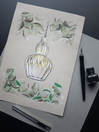 Подвесной светильник 1*E14 40Вт Никель IP20 Eustoma MOD238-PL-01-B Maytoni