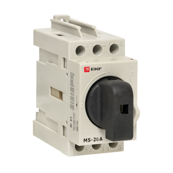 Рубильник модульный MS-20A 3П на DIN-рейку PROxima EKF