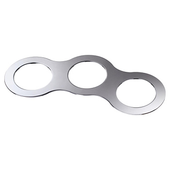 Рамка декор.к арт.357585-357587,357589,357909-357910,37063 METIS хром C NOVOTECH