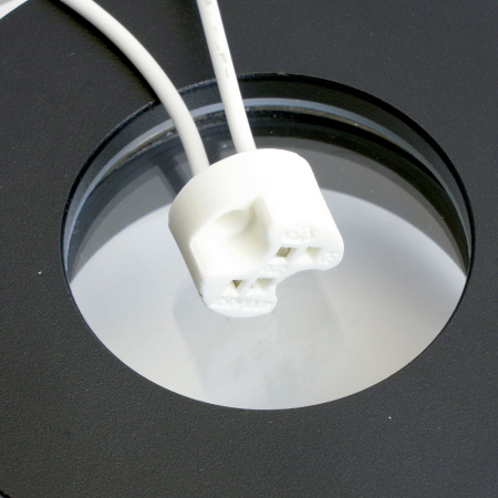 Светильник потолочный встраиваемый, MR16 G5.3, черный DL3114 Feron